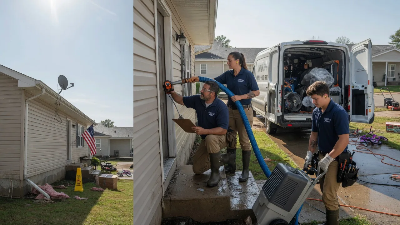 Ceiling Water Damage Restoration in Altamont, MO near me